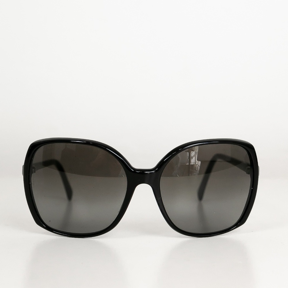 Chanel Square Signature CC Sunglasses - Black